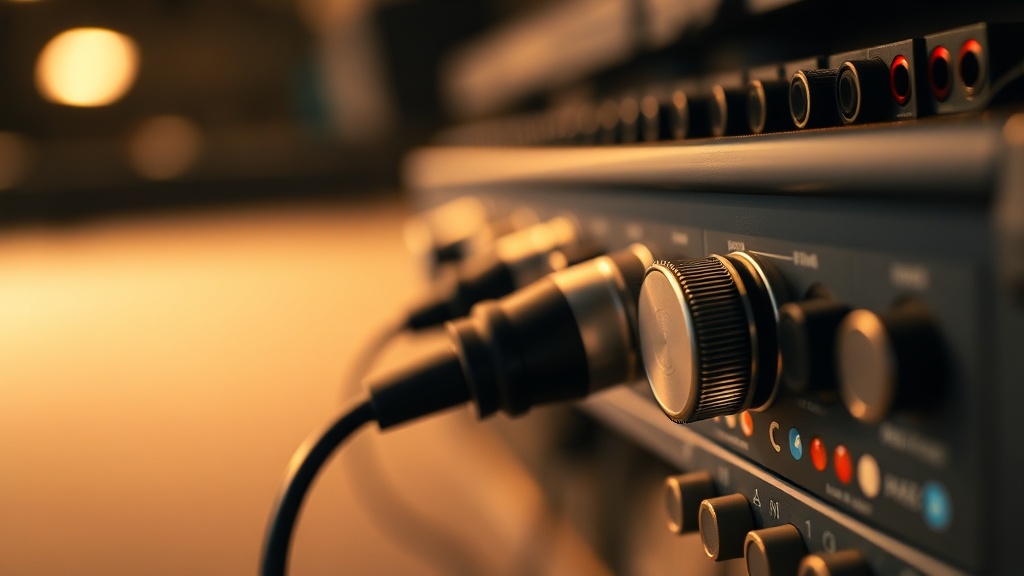 Grounding issues causing static in XLR audio interfaces