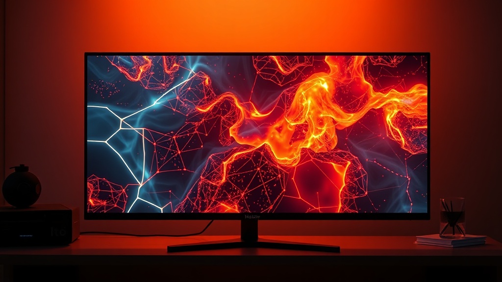 OLED burn-in real-world test after 1000 hours of coding