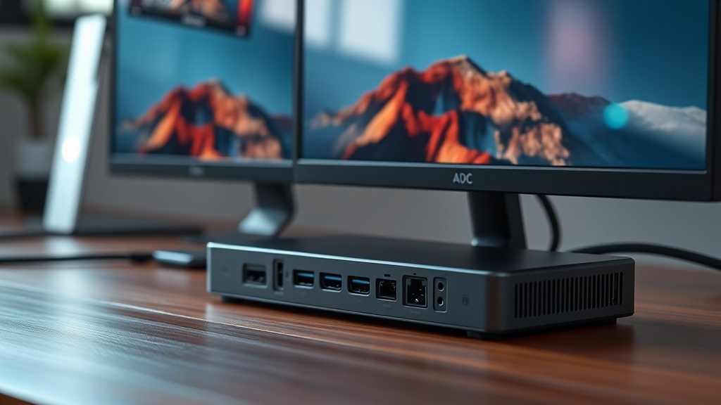 Best Thunderbolt 4 docks for dual monitor Mac/PC setups